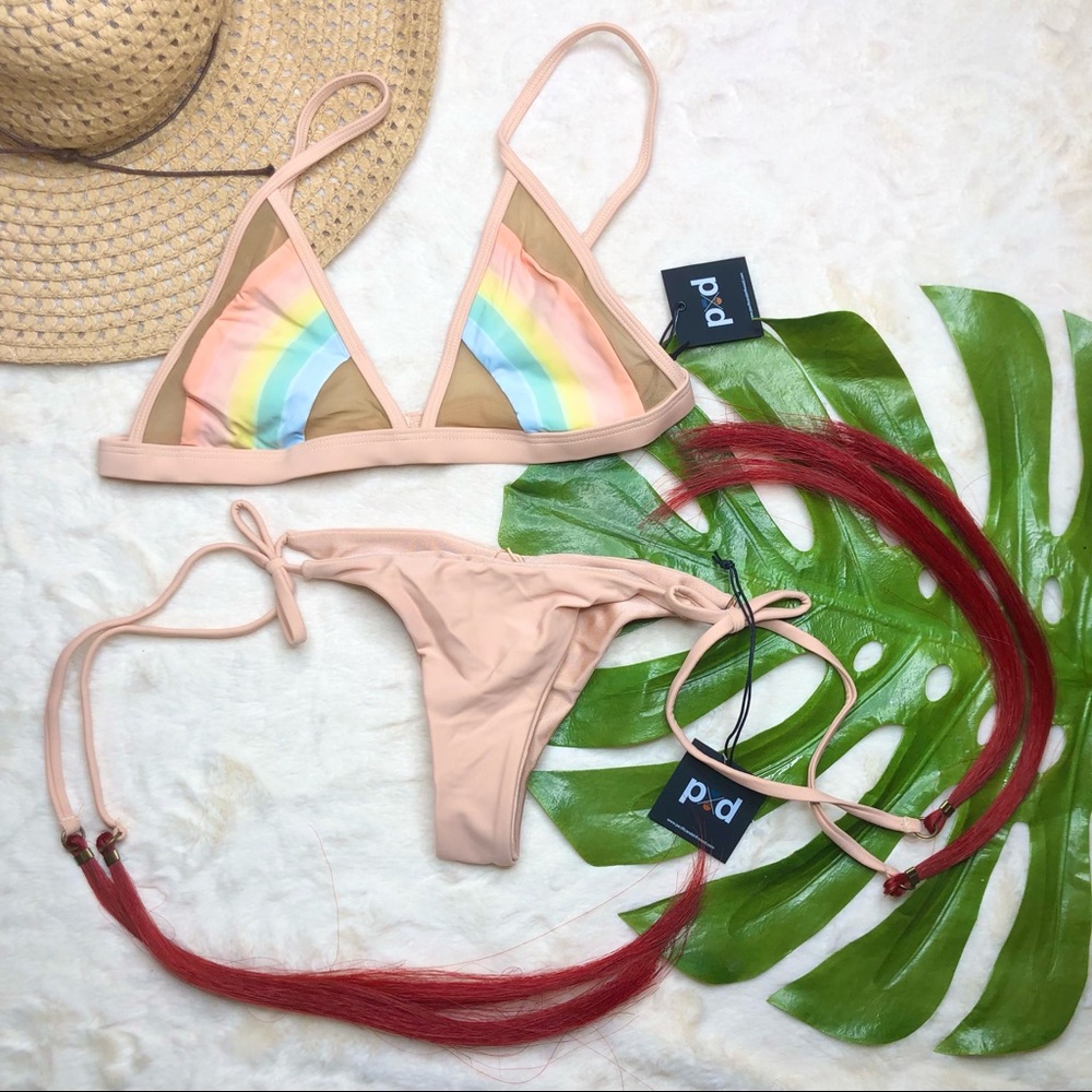Pacific & Driftwood Yosemite Deux Top and Cheval Side Tie Bottoms